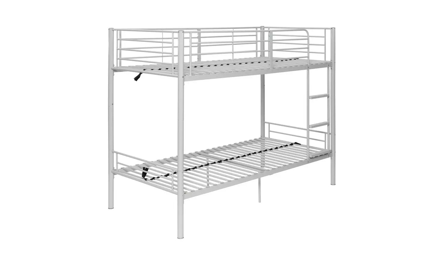 Mason Metal Bunk Bed - Silver